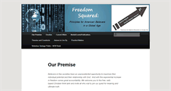Desktop Screenshot of freedomsquared.org